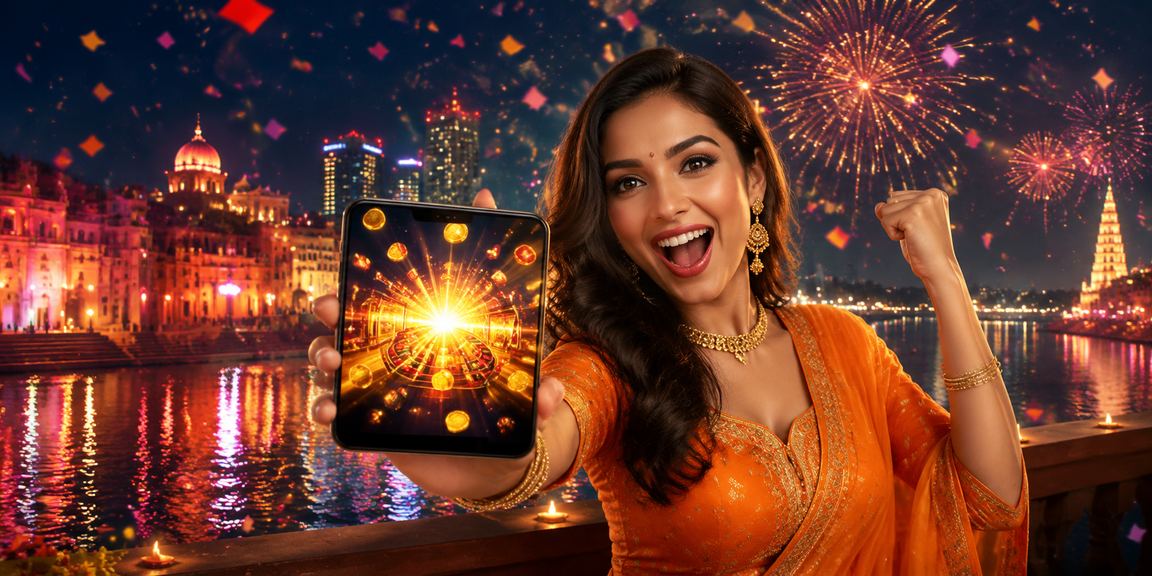 Players enjoying Teen Patti game at table in India