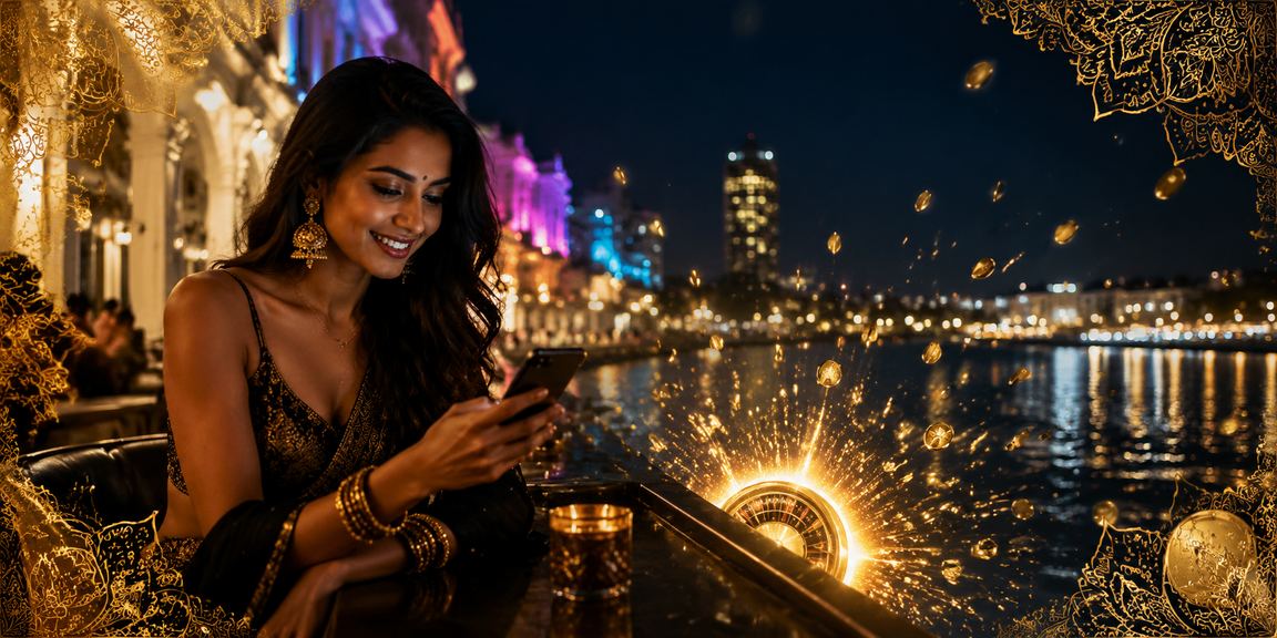 Live casino dealer interacting with players at online table