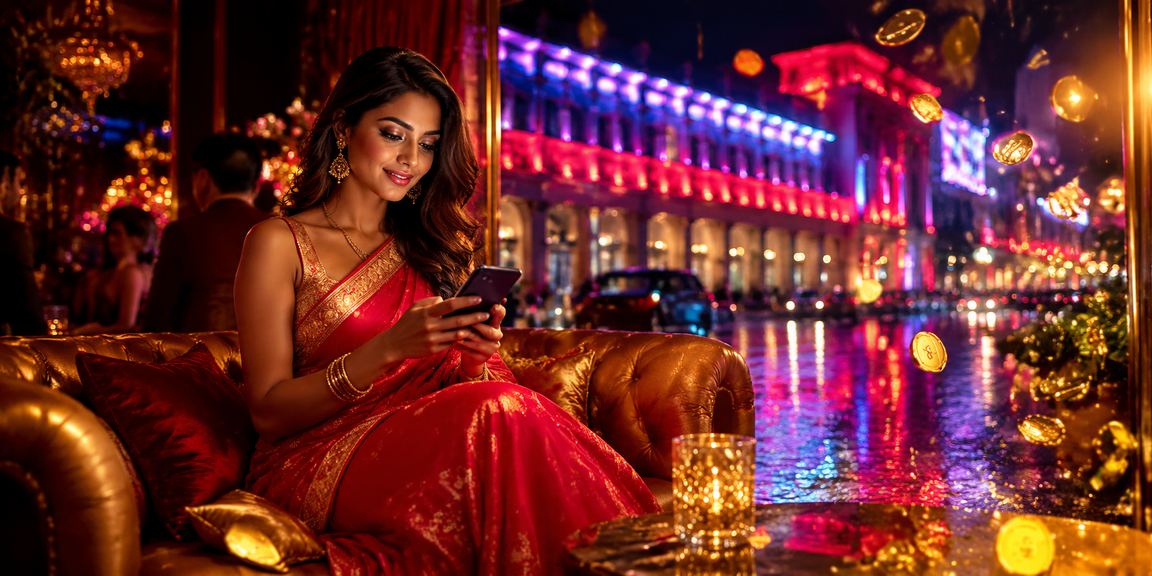Playing Teen Patti on a mobile device in an Indian context